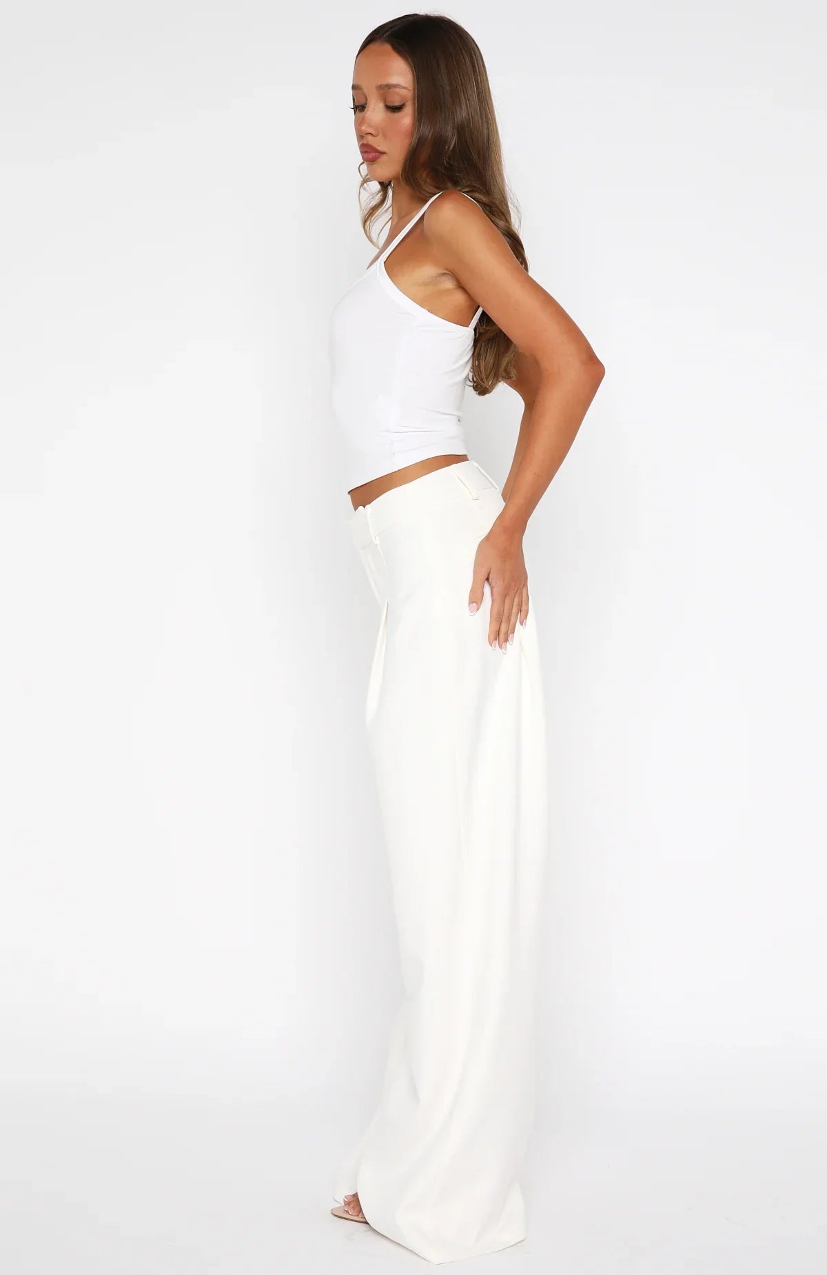Its Now Or Never Pants White
