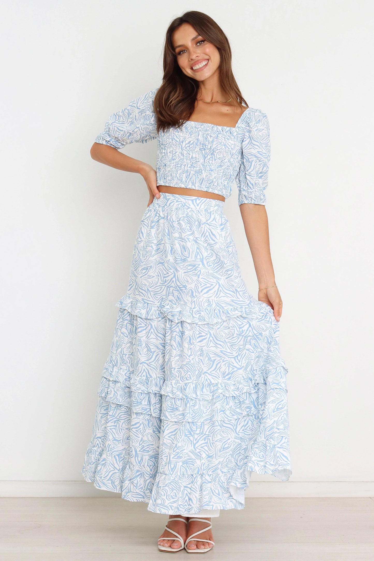 Zoe Top Blue