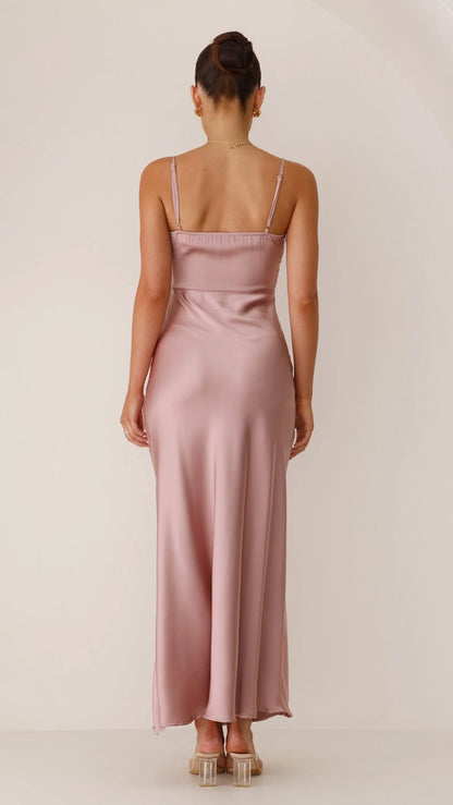 Ilana Maxi Dress Dusty Pink