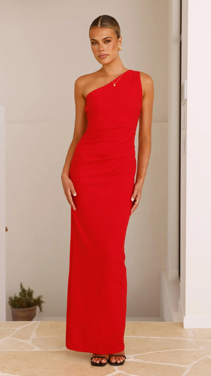Cataleya Maxi Dress Red