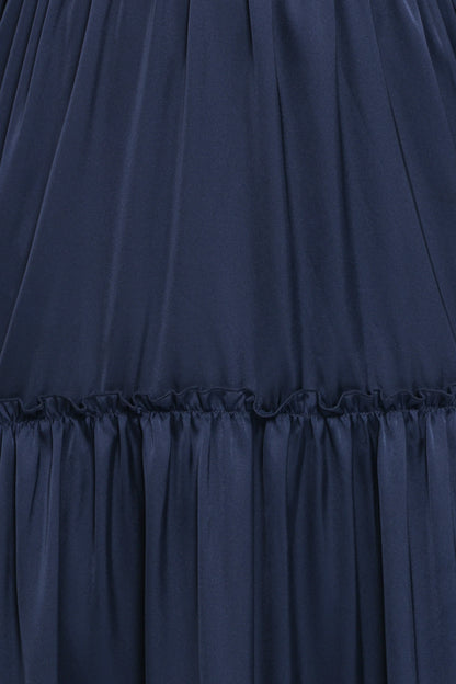 Rowen Long Sleeve Maxi Dress Navy