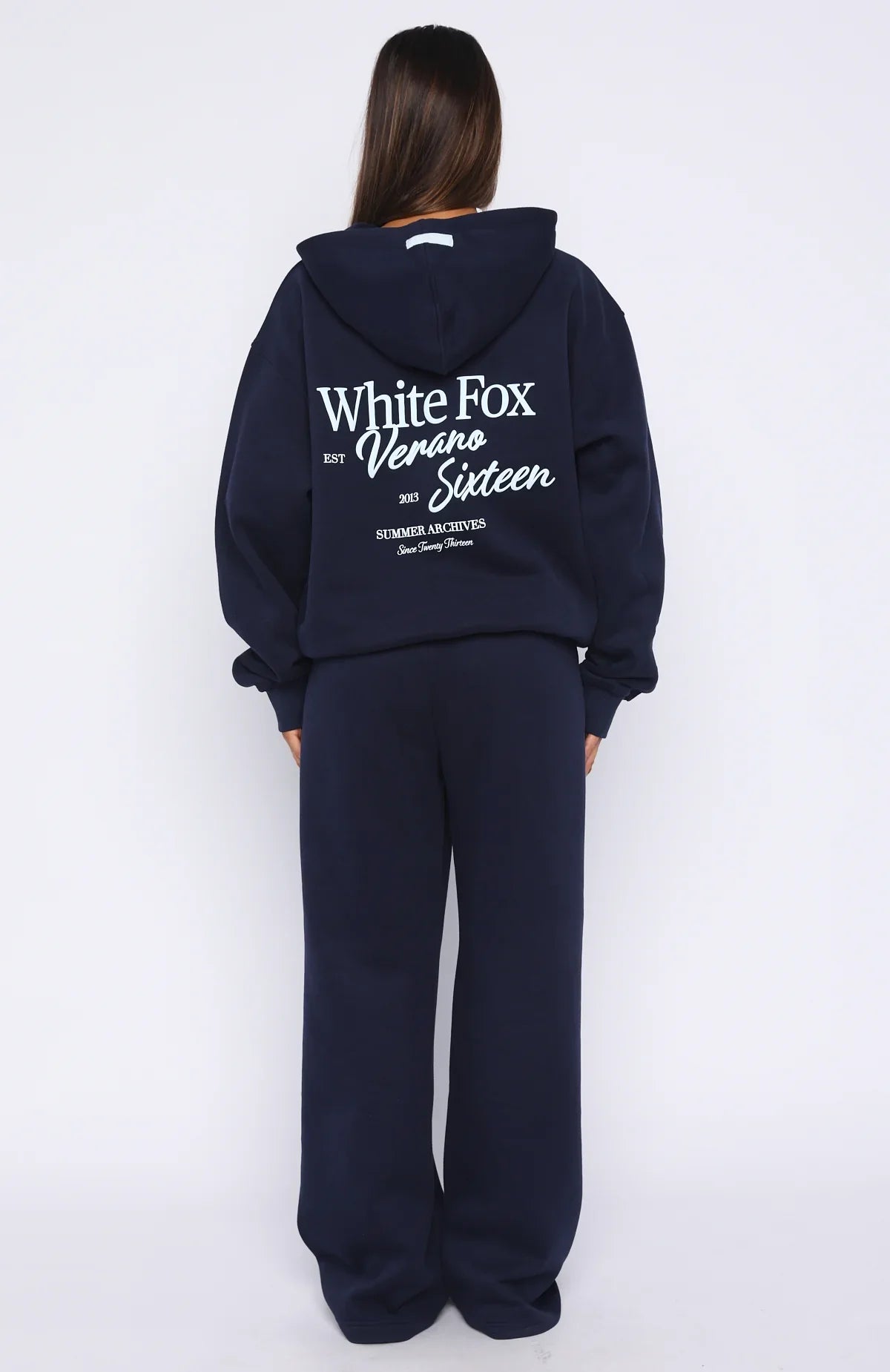 Verano Sixteen Lilia Wide Leg Sweatpants Navy