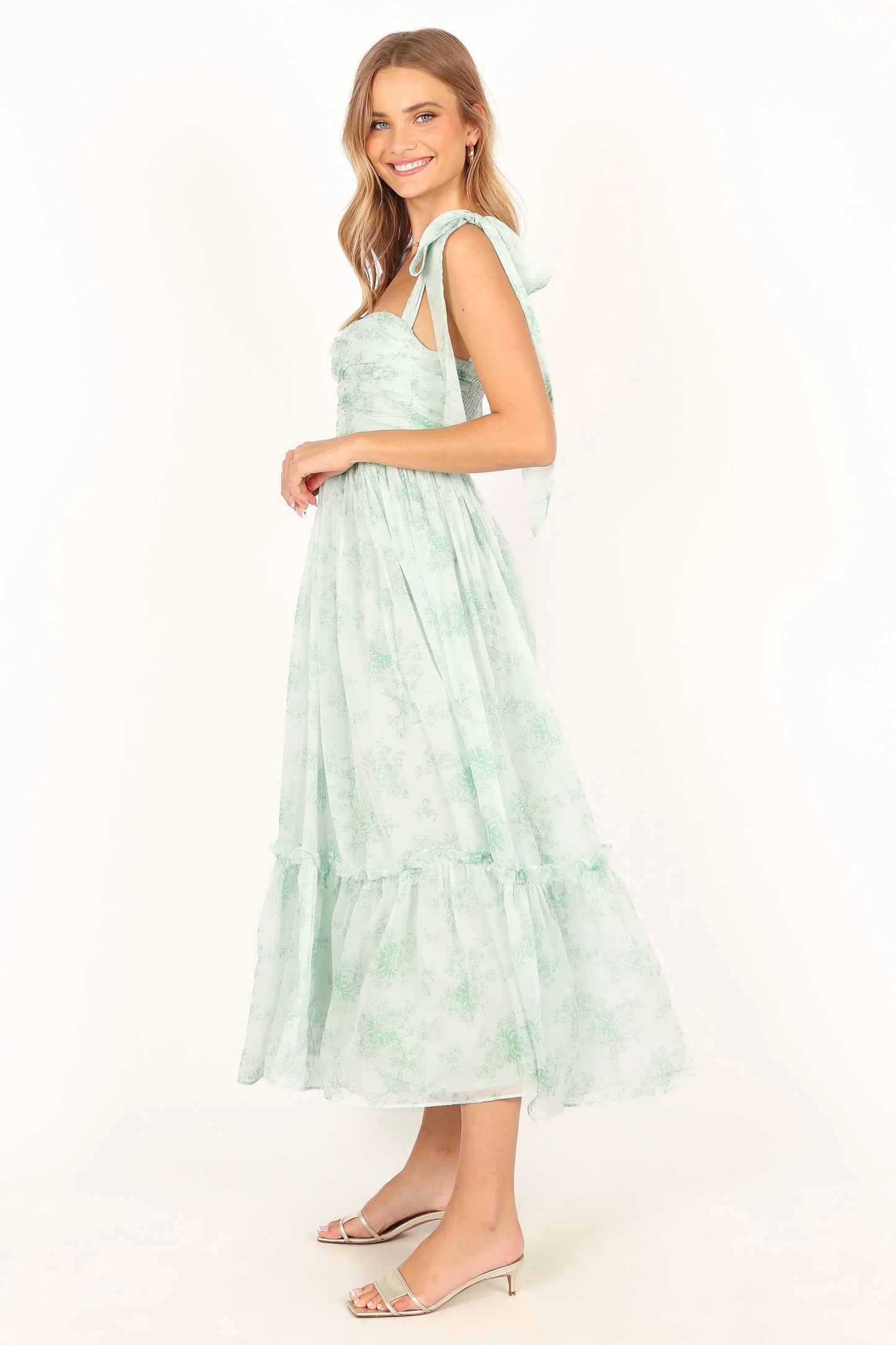 Floret Midi Dress Sage