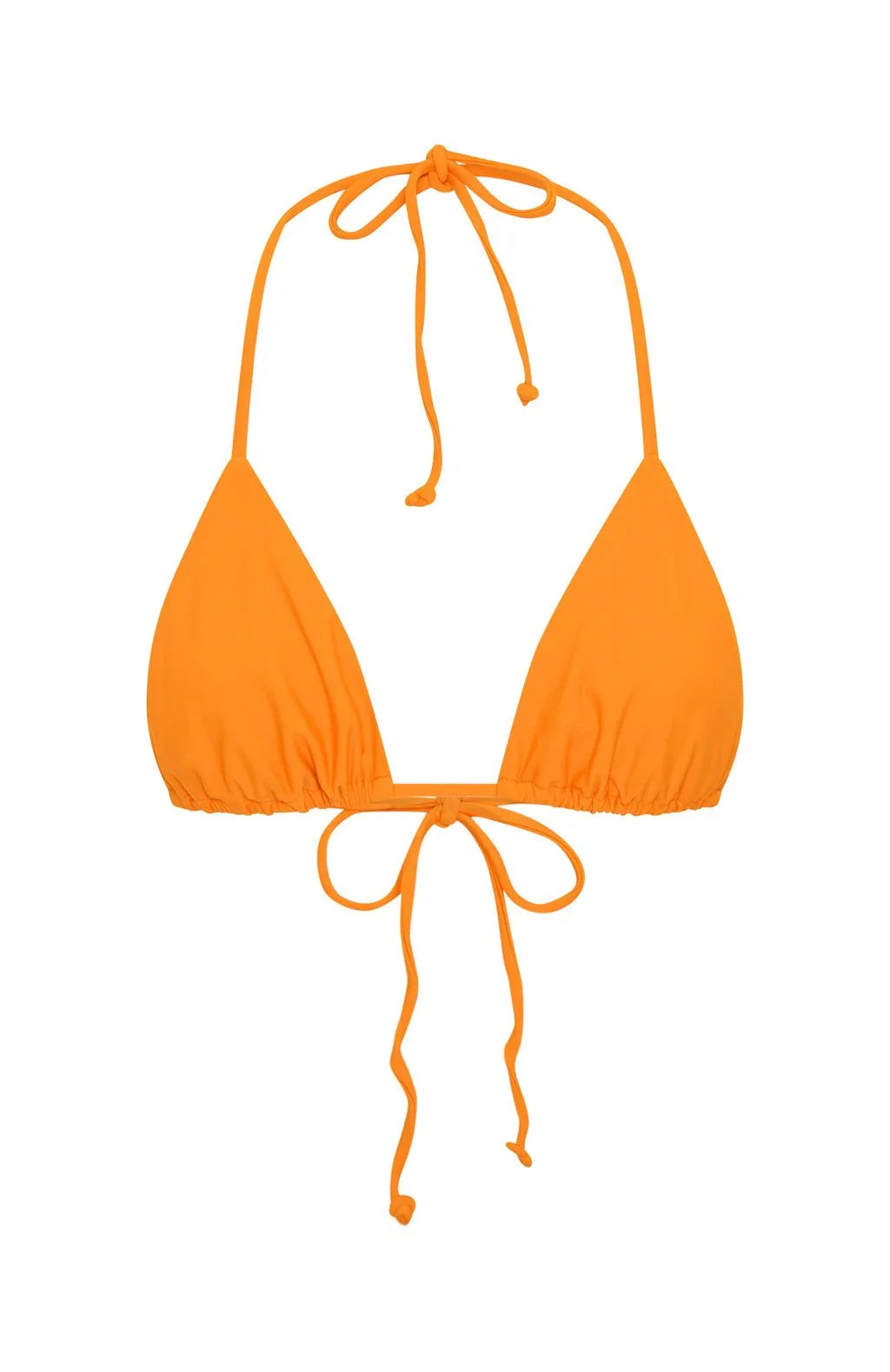 Golden Hour Bikini Top Tangerine