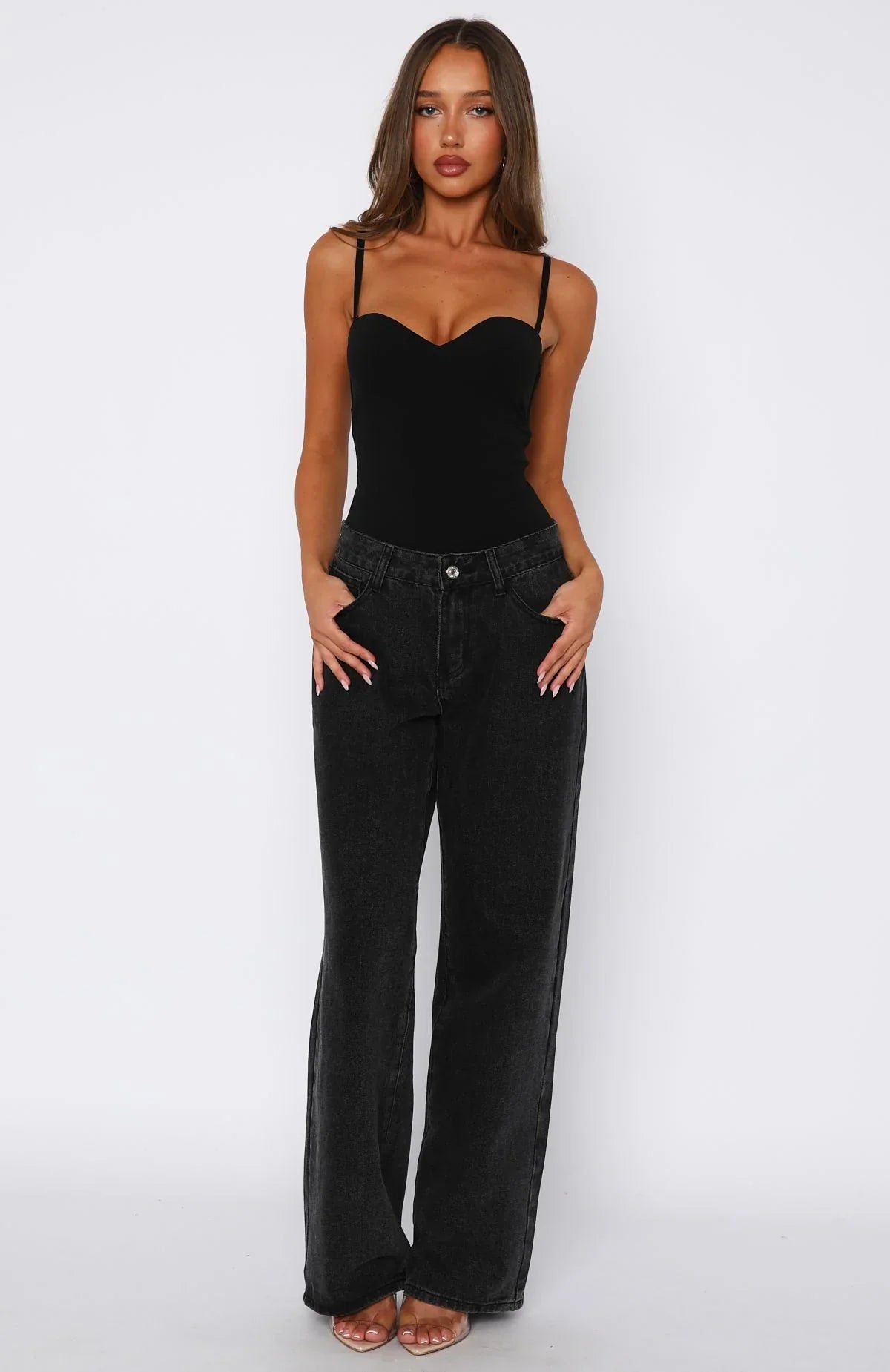 Stuck To You Bodysuit Black