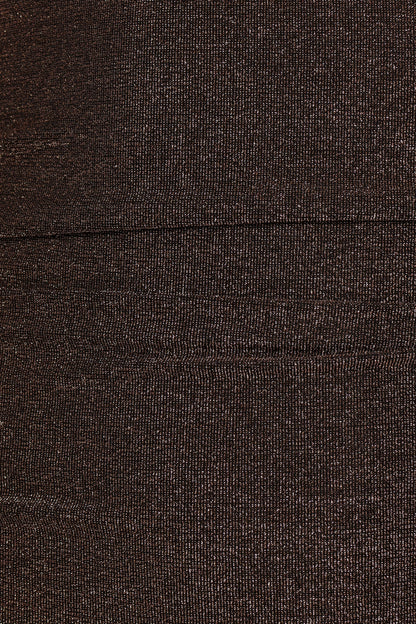 Priya Maxi Dress Brown Shimmer