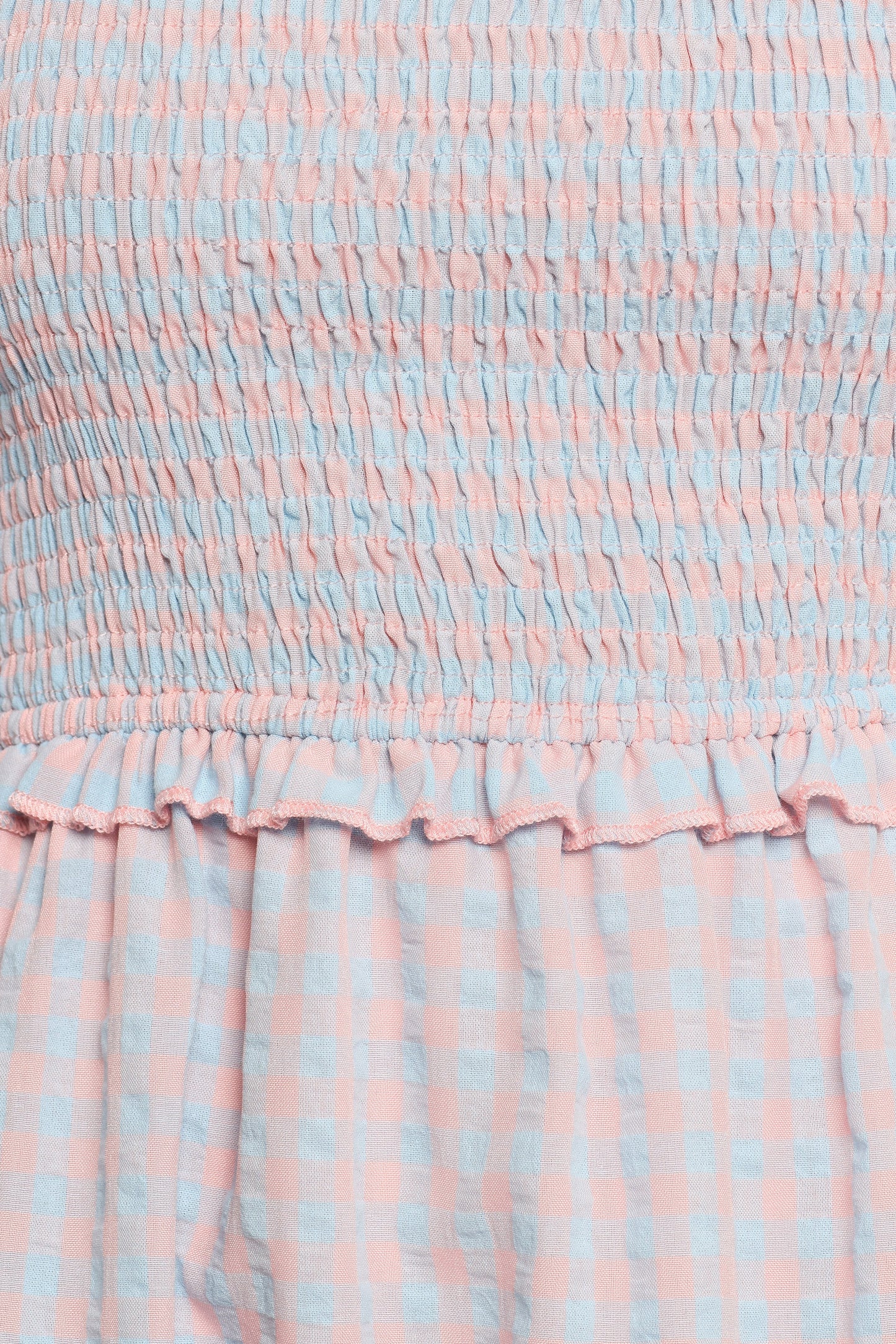 Lille Midi Dress Blue Gingham