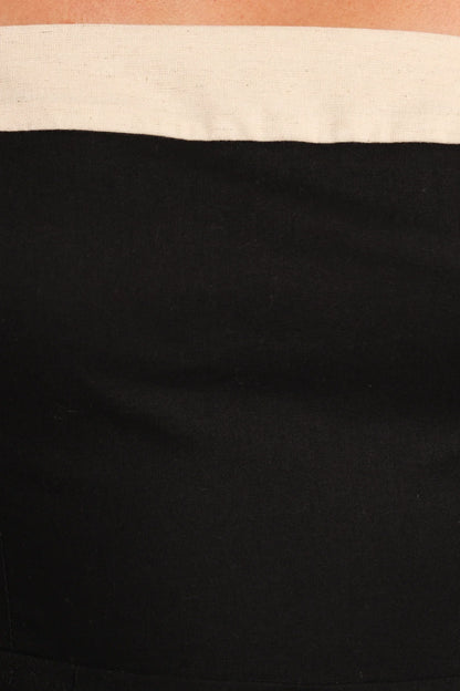 Olinda Mini Dress Black Cream