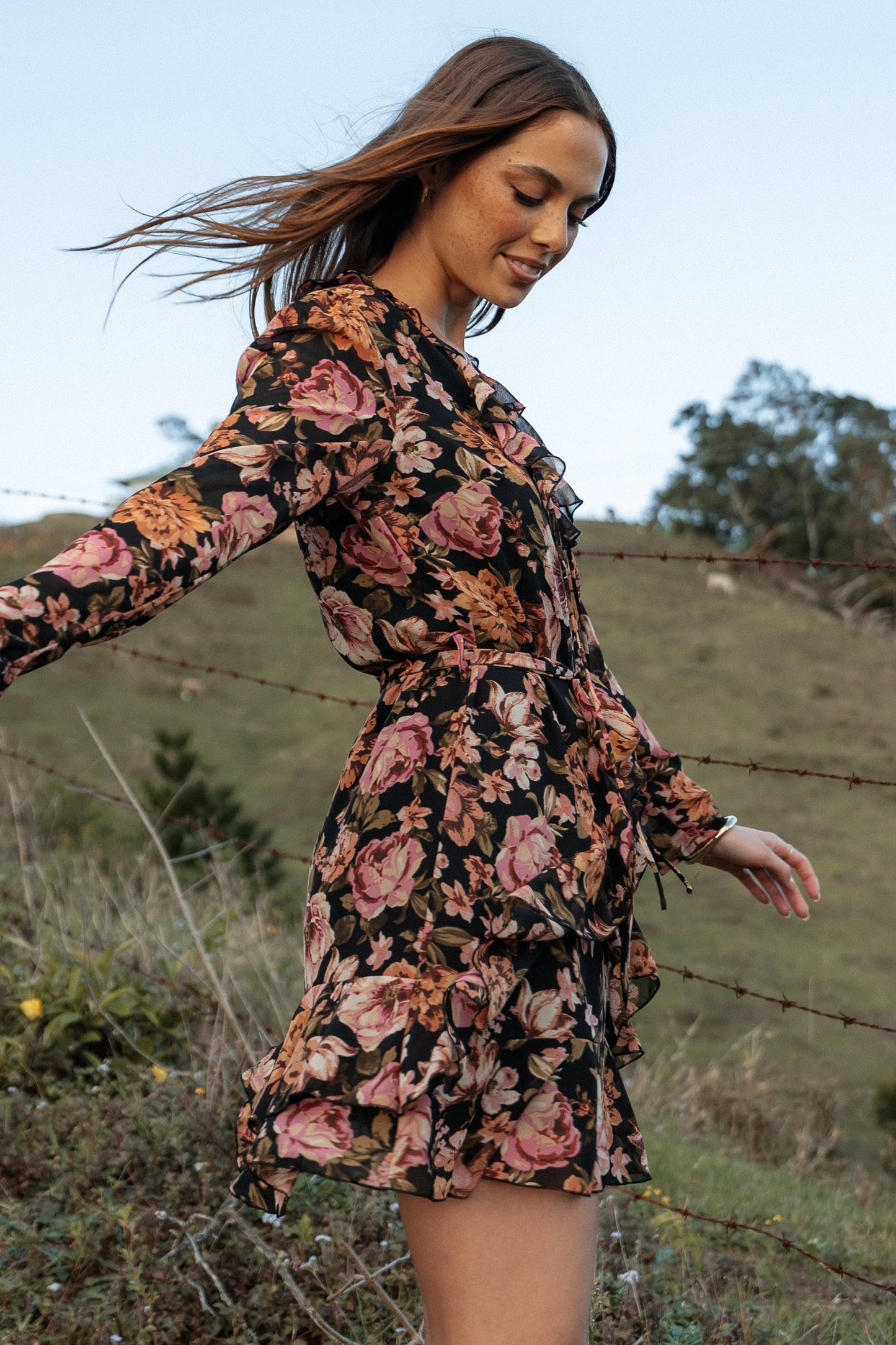 Alyssia Mini Dress Floral