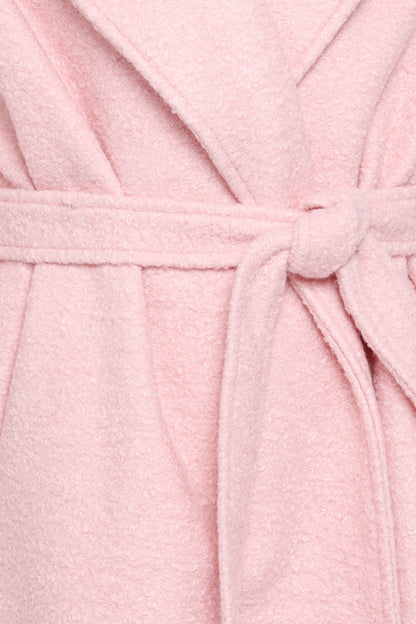 Jazzie Boucle Coat Baby Pink