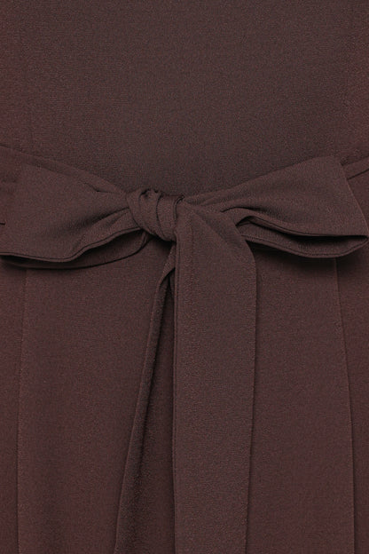 Leyton Jumpsuit Chocolate Brown