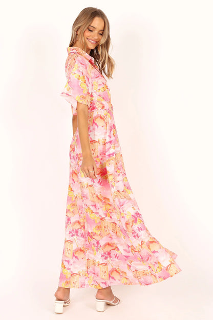 Arianna Maxi Dress Pink Scenic