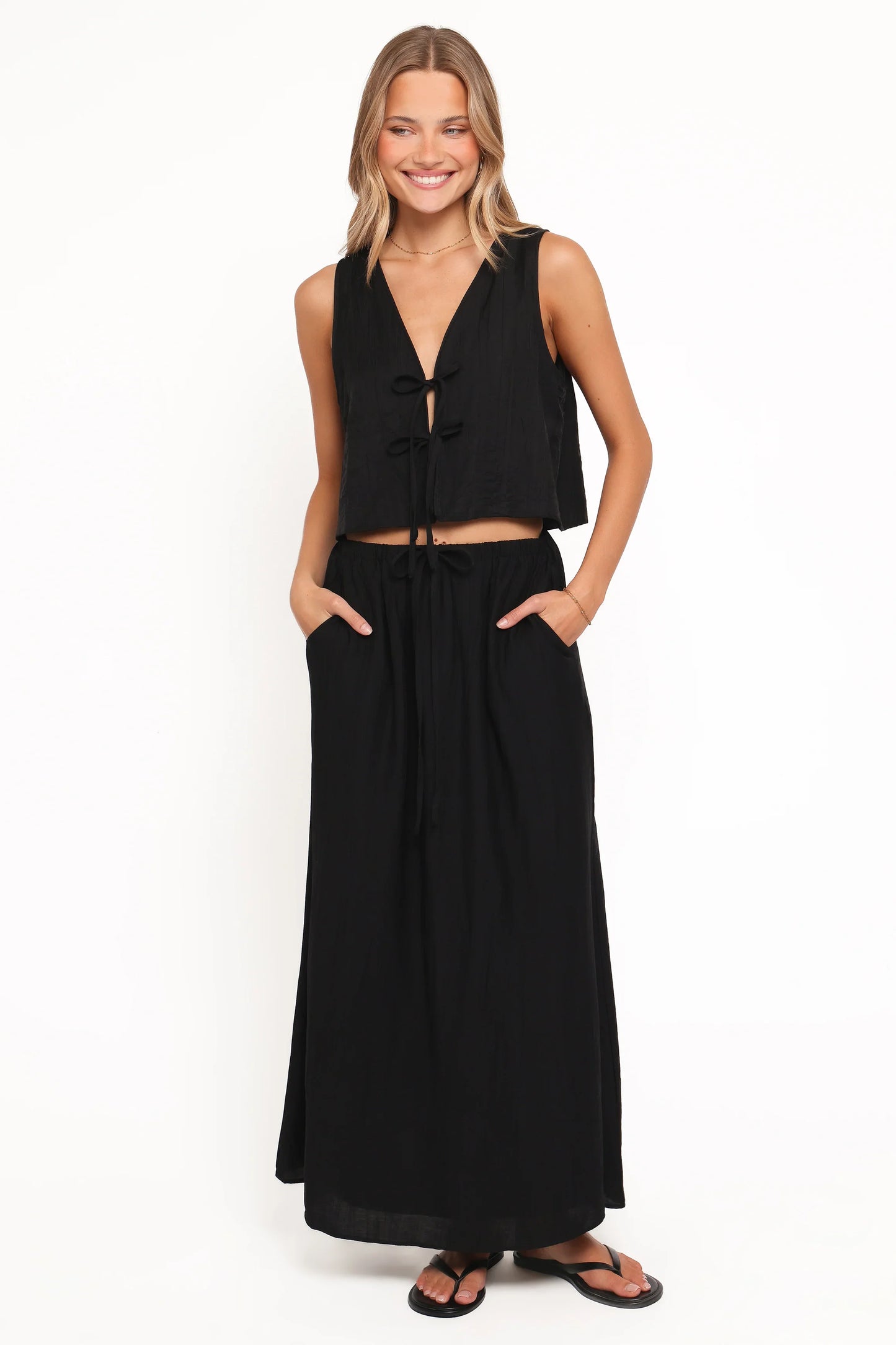 Captie Skirt Set Black