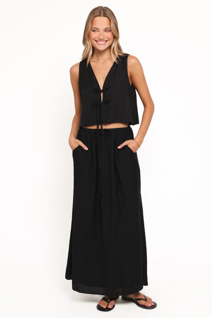 Captie Skirt Set Black