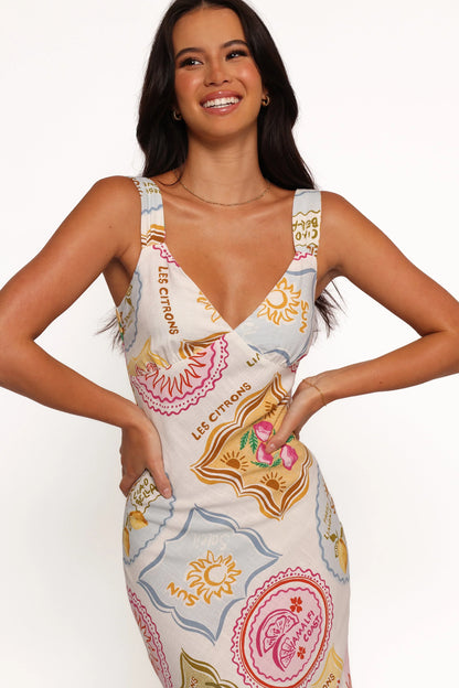 Zinnia Midi Dress Bella