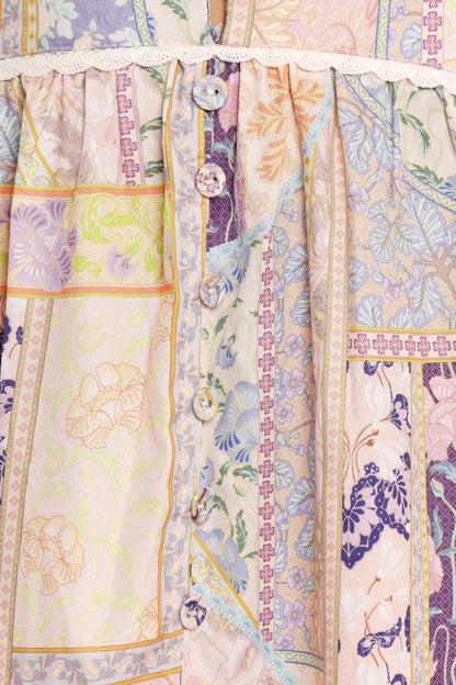 Ariella Maxi Dress Patchwork