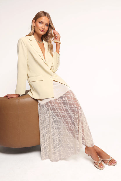 Henrietta Blazer Yellow