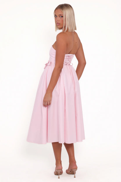 Seren Midi Dress Pink