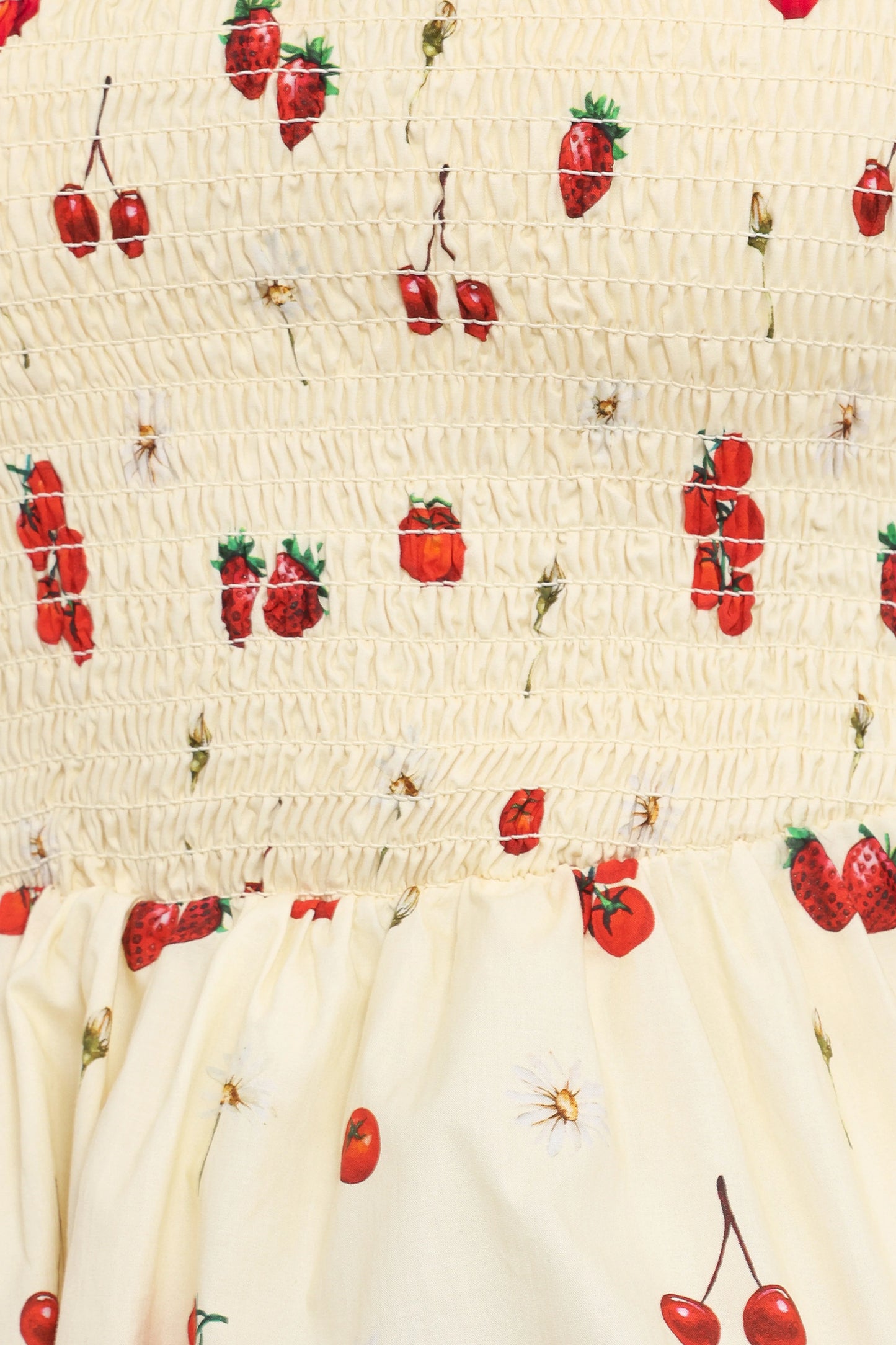 Remira Midi Skirt Yellow Cherry