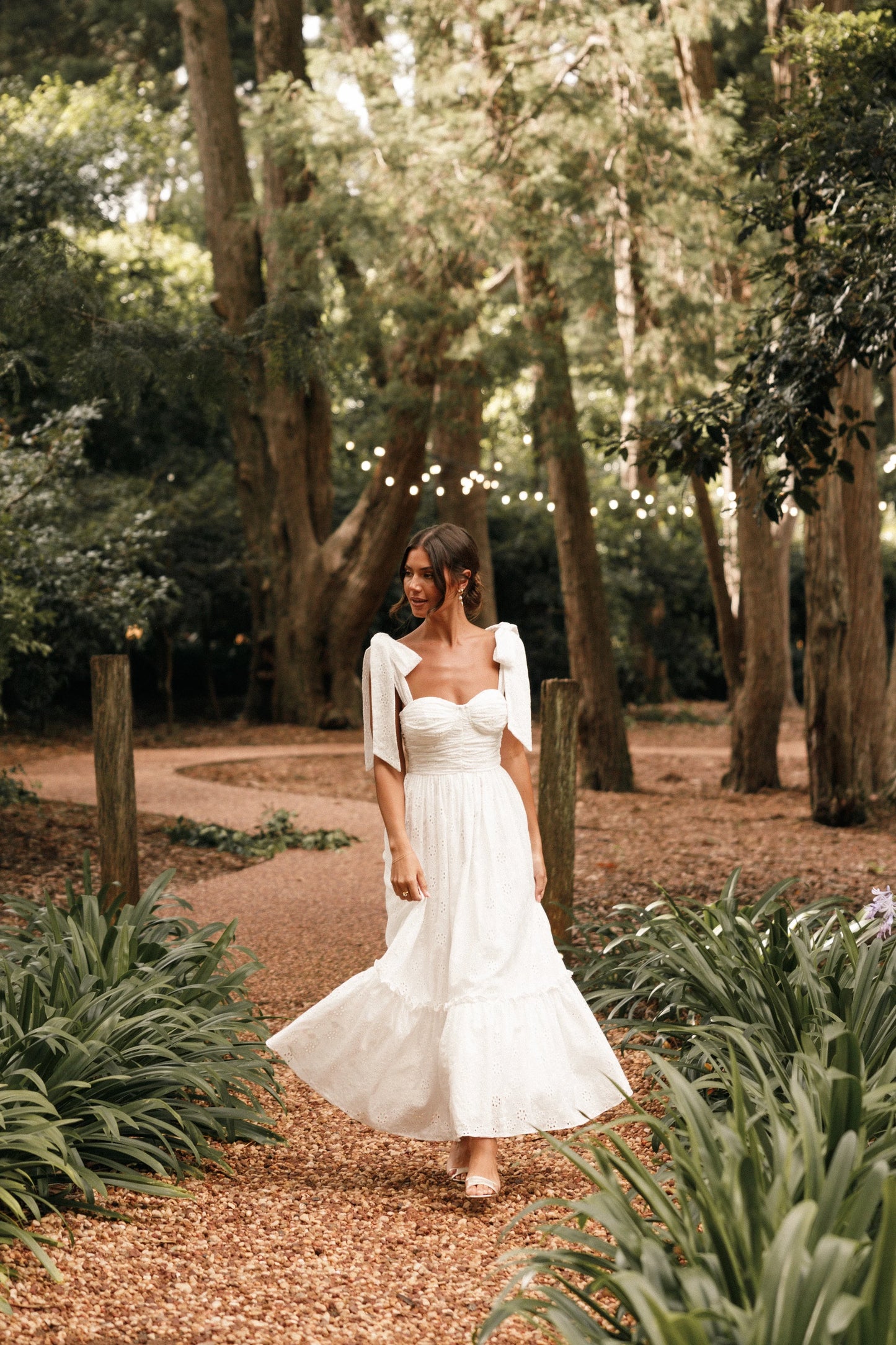 Fiora Maxi Dress White