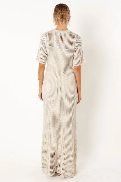 Hollie Maxi Dress Cream