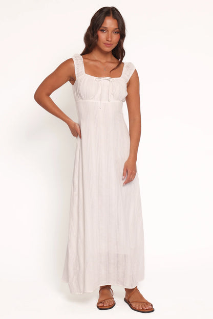 Jessalyn Maxi Dress White