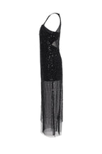 Sensational sheer lace maxi dress Xo Xo