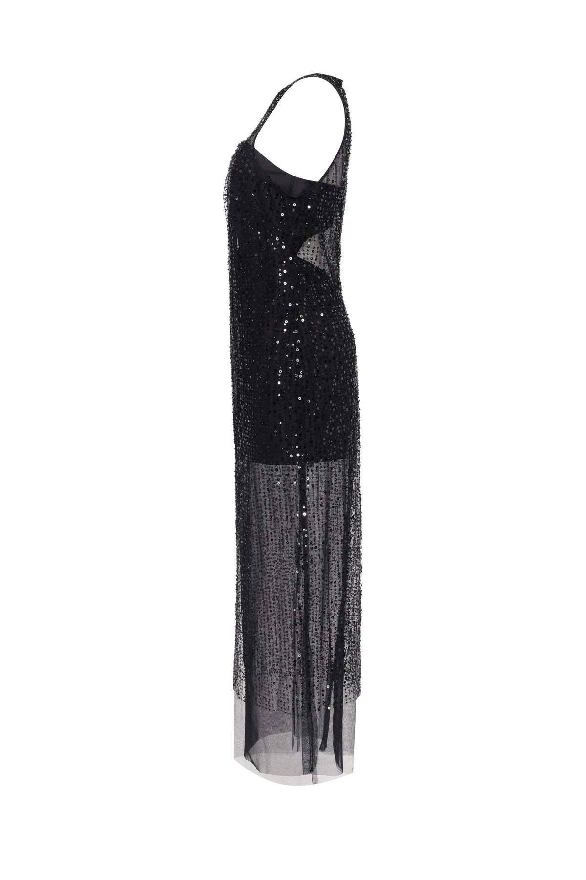 Sensational sheer lace maxi dress Xo Xo