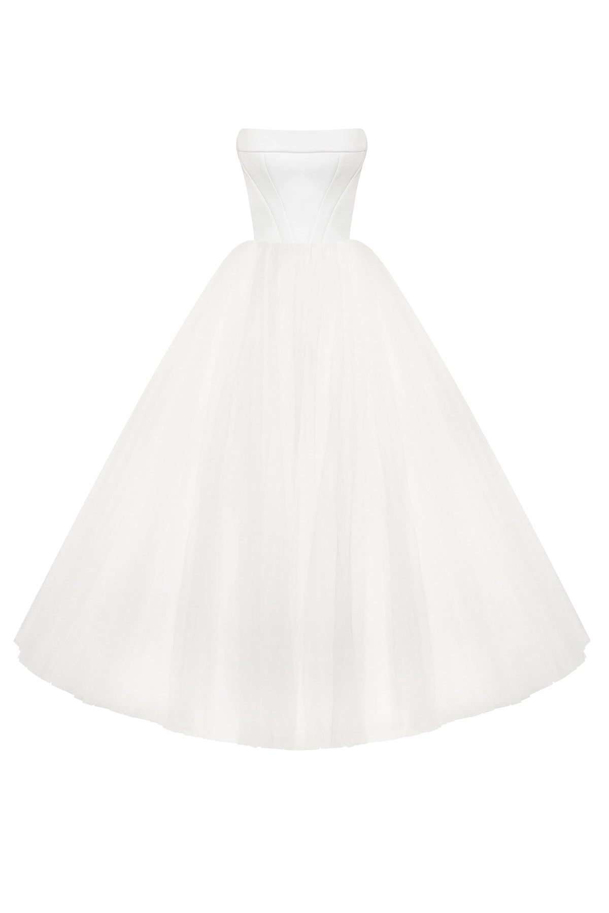 Spectacular tulle evening co ord set with statement long gloves Xo Xo