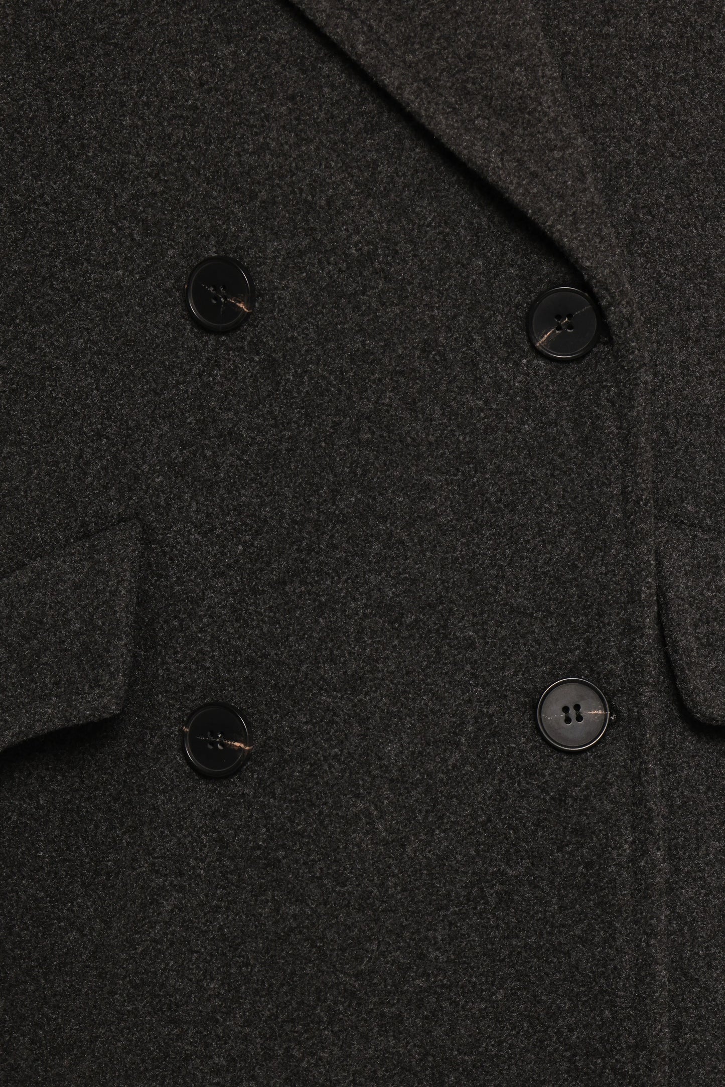 Brylie Oversized Coat Charcoal
