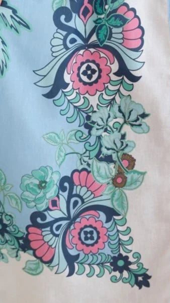 Dali Maxi Dress Island Bloom Blue