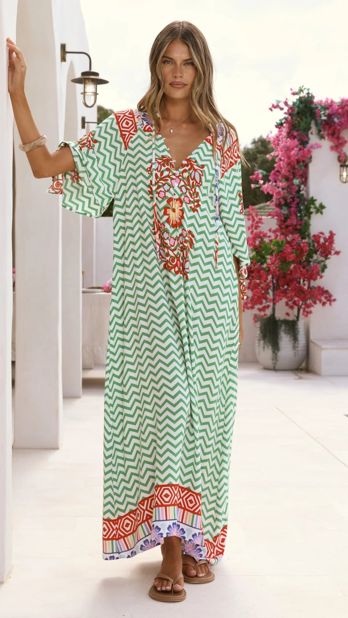Bree Maxi Dress Ziggy Print