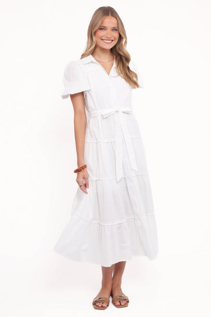 Louella Maxi Dress White
