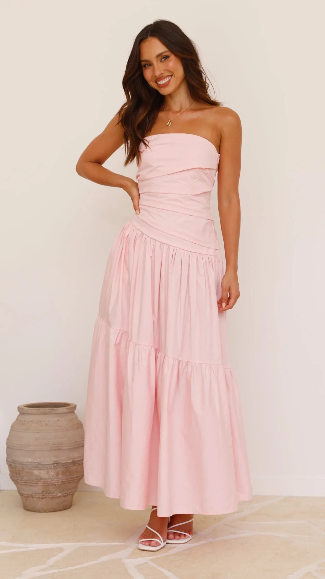 Lola Maxi Dress Pink