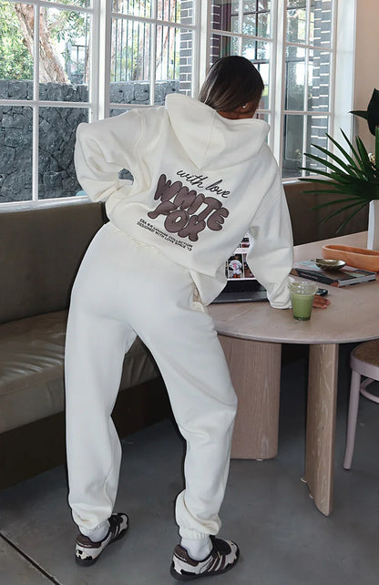 With Love Always Sweatpants Cream