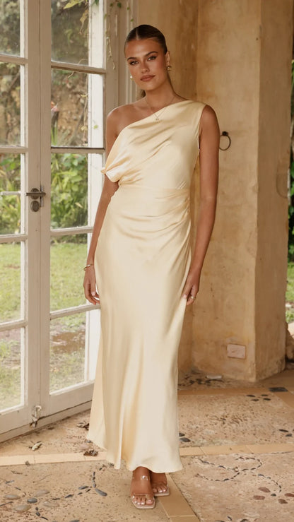Gigi Maxi Dress Lemon