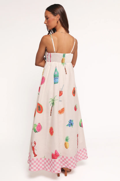 Brea Maxi Dress Tutti Fruitti