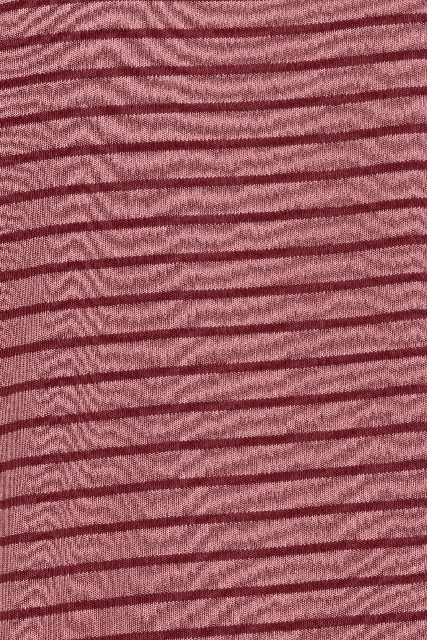 Wilda Oversized Tee Pink Red Stripe