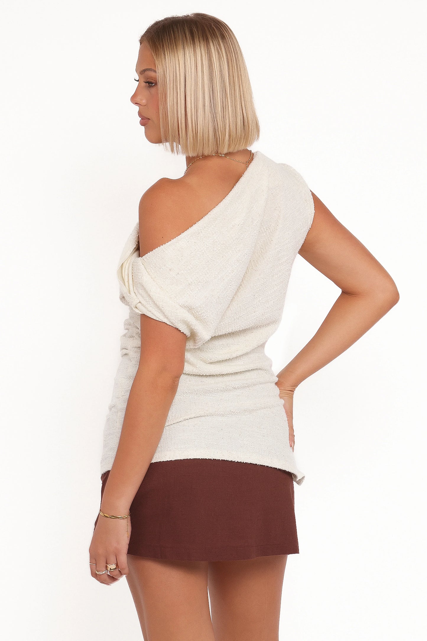 Selma Knit Top Cream