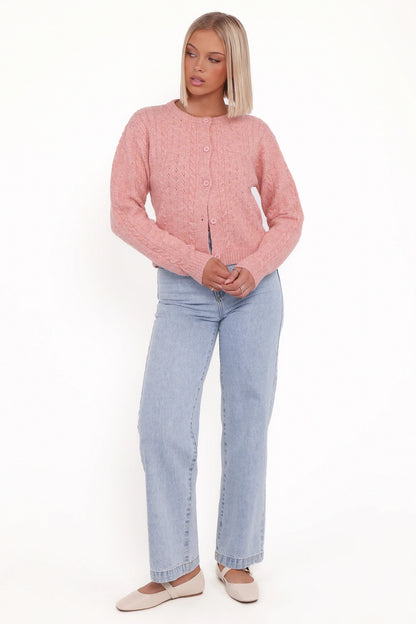 Bonnie Cardigan Pink