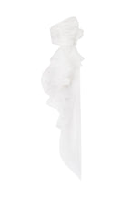 Dreamy blouse with meringue flounces in white Midnight Walk
