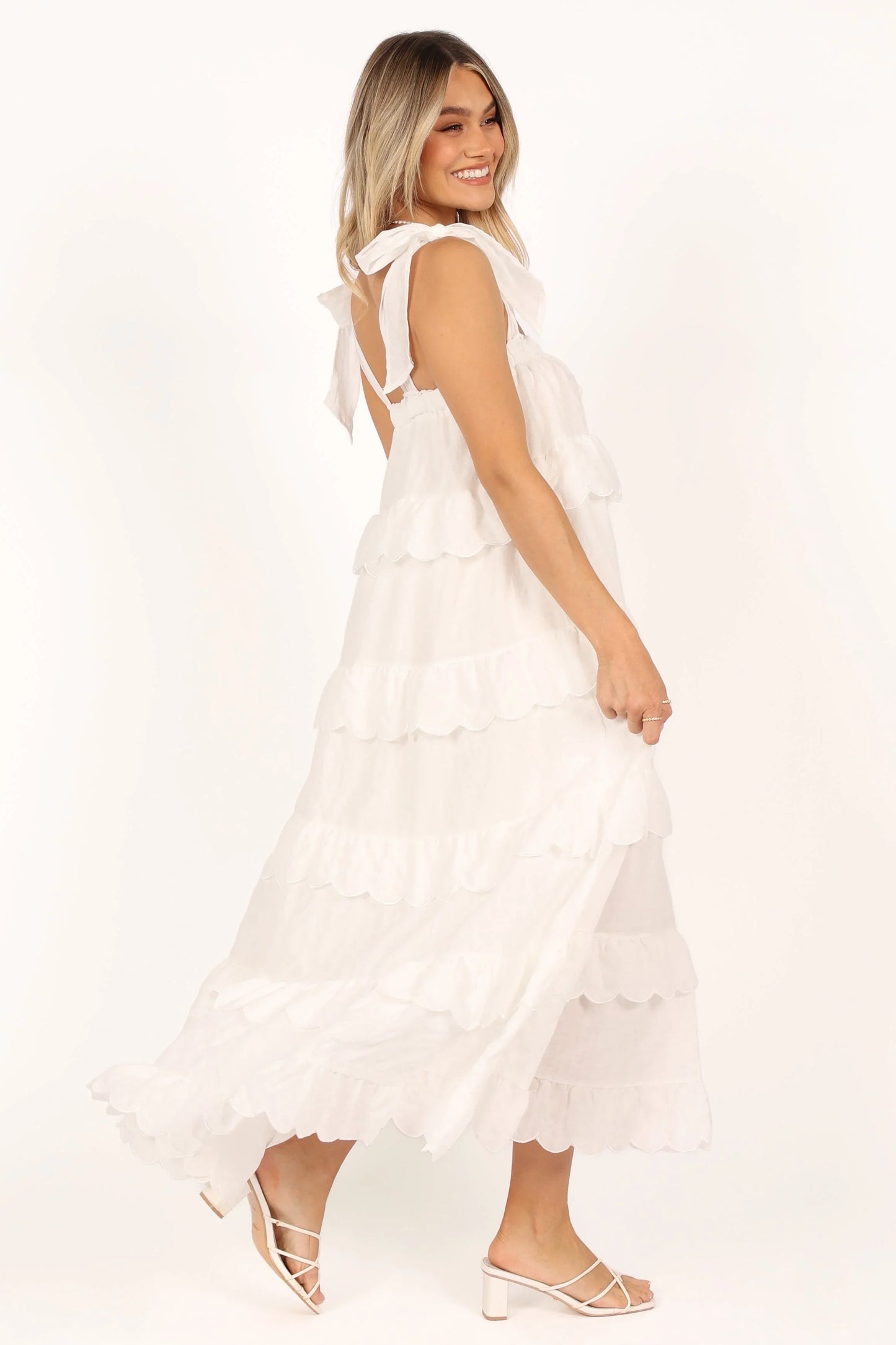 Ursa Maxi Dress Off White