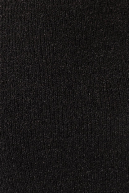 Liam Knit Midi Dress Black