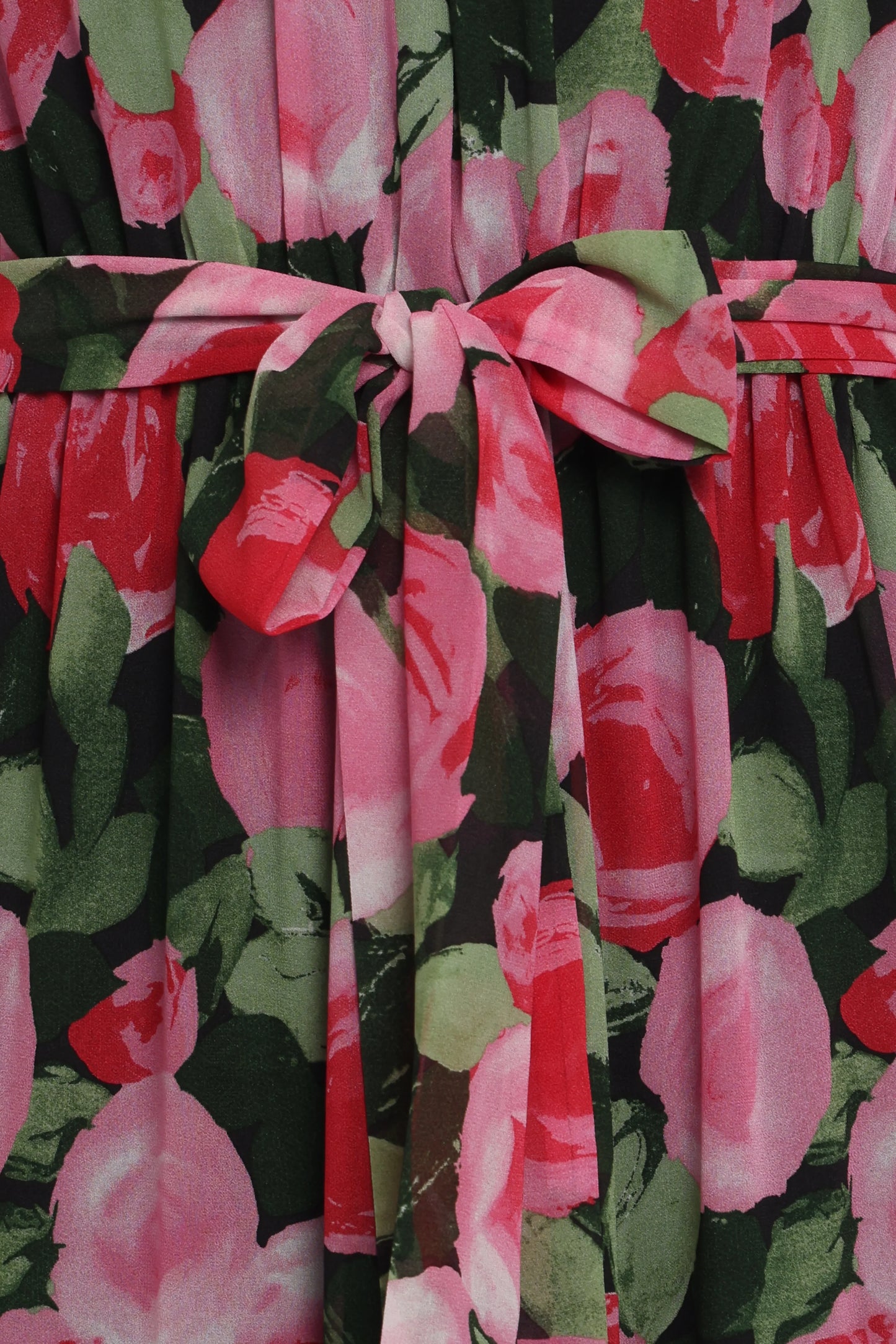 Caroline Maxi Halter Dress Black Floral
