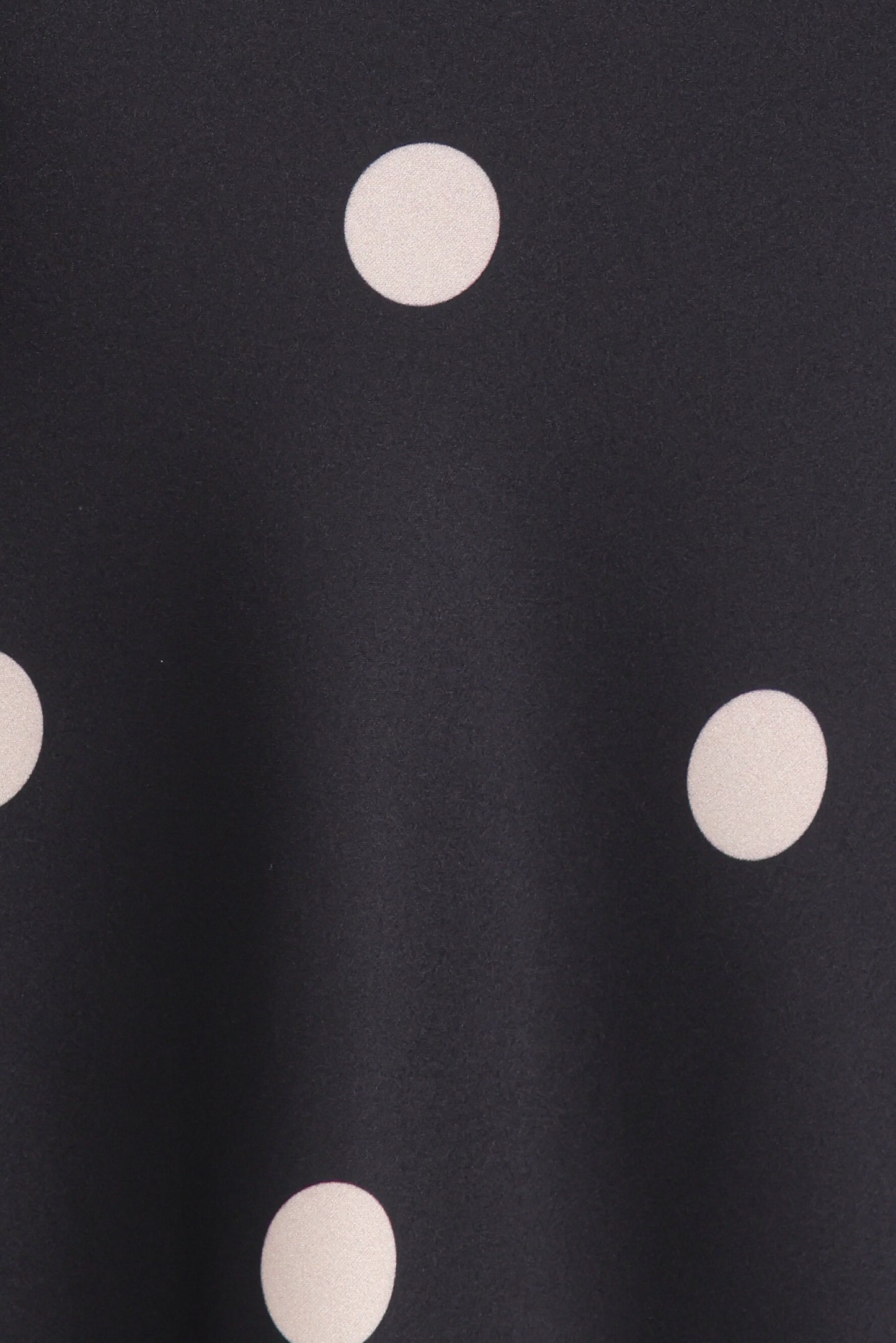 Jutta Strapless Maxi Dress Black Polka Dot