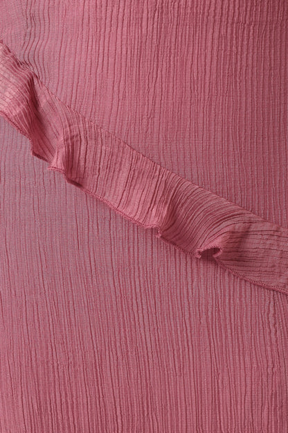 Ainslee One Shoulder Maxi Dress Pink