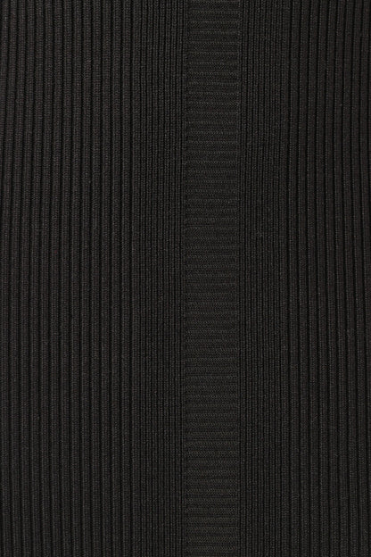 Collins Long Sleeve Midi Dress Black