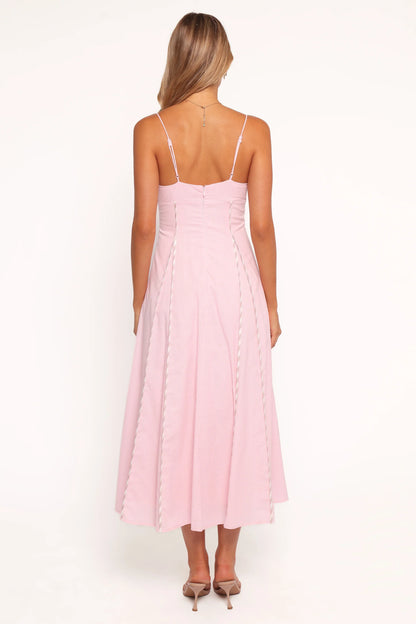 Talyn Midi Dress Pink