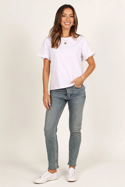 Milo Top White
