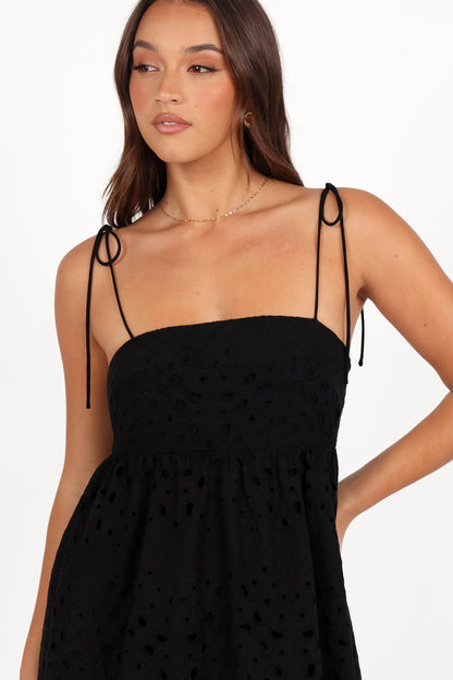 Sevara Midi Dress Black